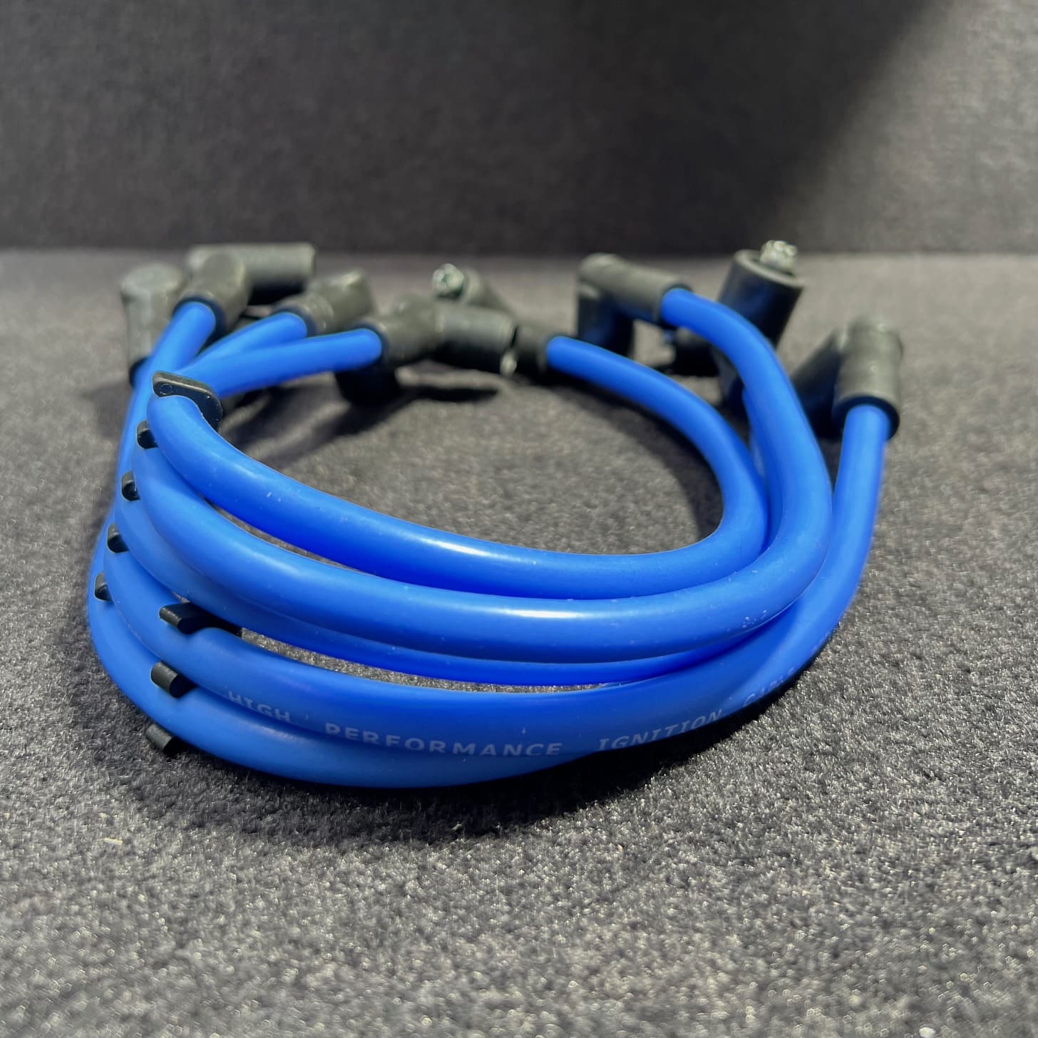 CABO DAS VELAS EM SILICONE AZUIS - 8MM