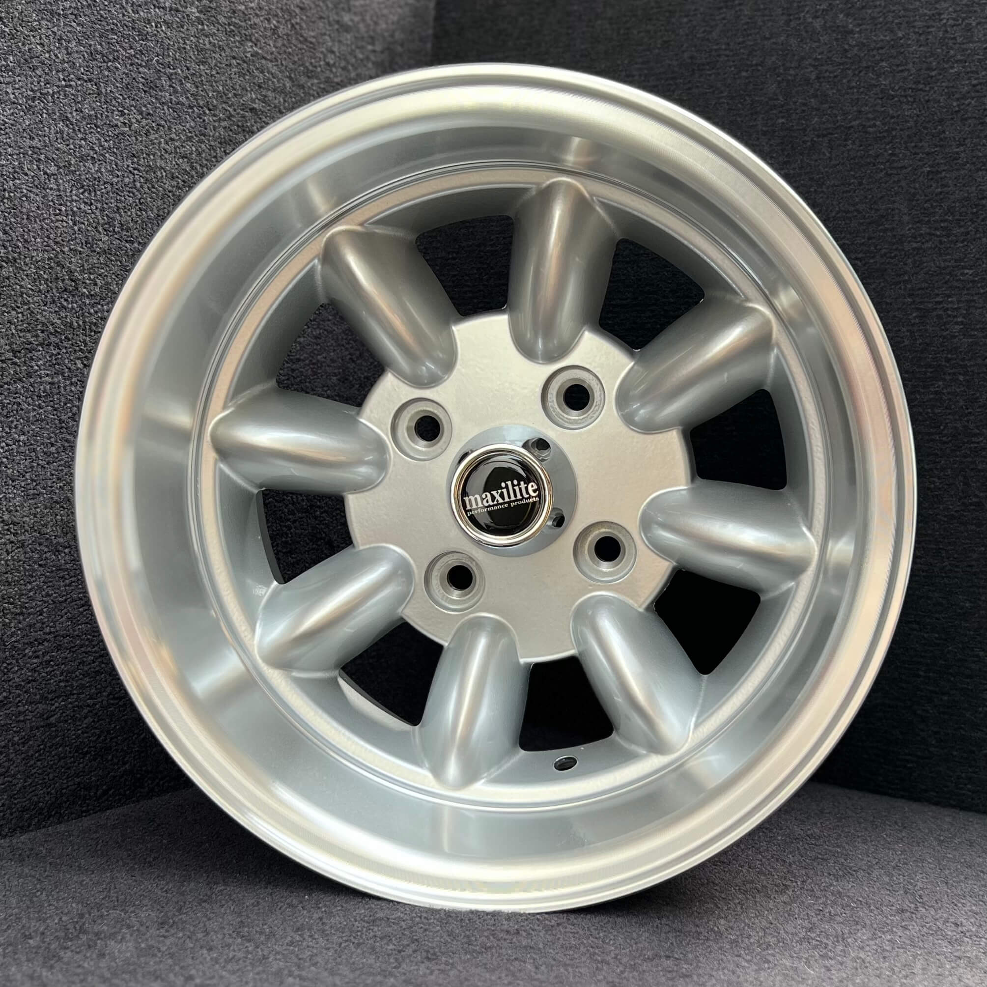 JANTE MINILITE STYLE - MAXILITE - 7J 13H2 4X108 | PRATA